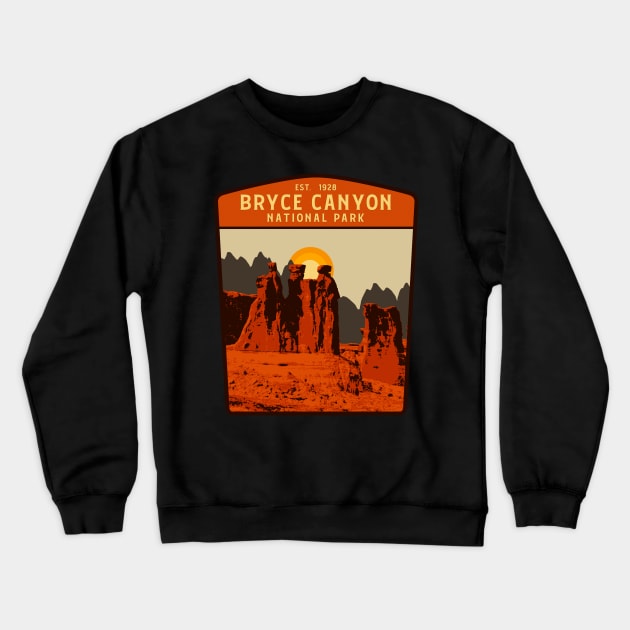 Bryce Canyon National park Utah Crewneck Sweatshirt by Tonibhardwaj